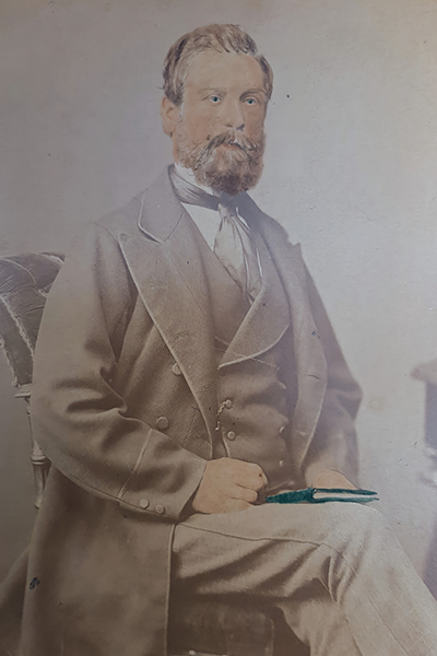 Henry Gough, my great-grandfather circa 1880 (with tints!)