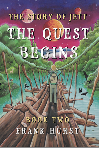 The Story of jett 2 - The Quest Begins - Book Cover